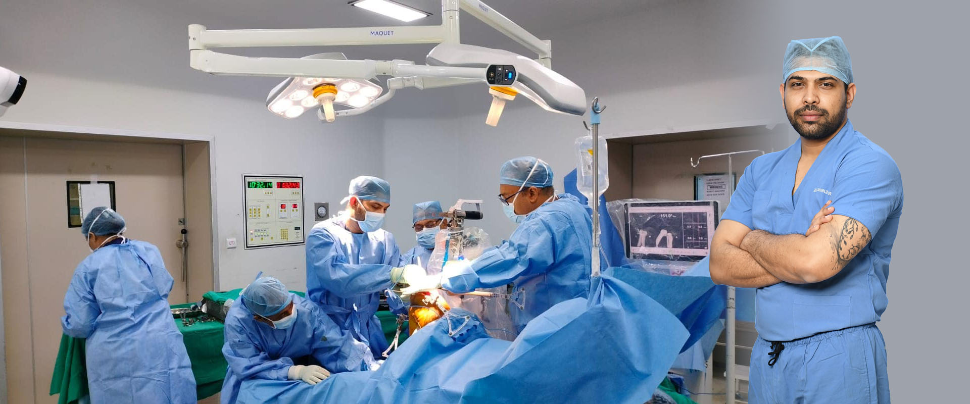 Robotic knee surgeon